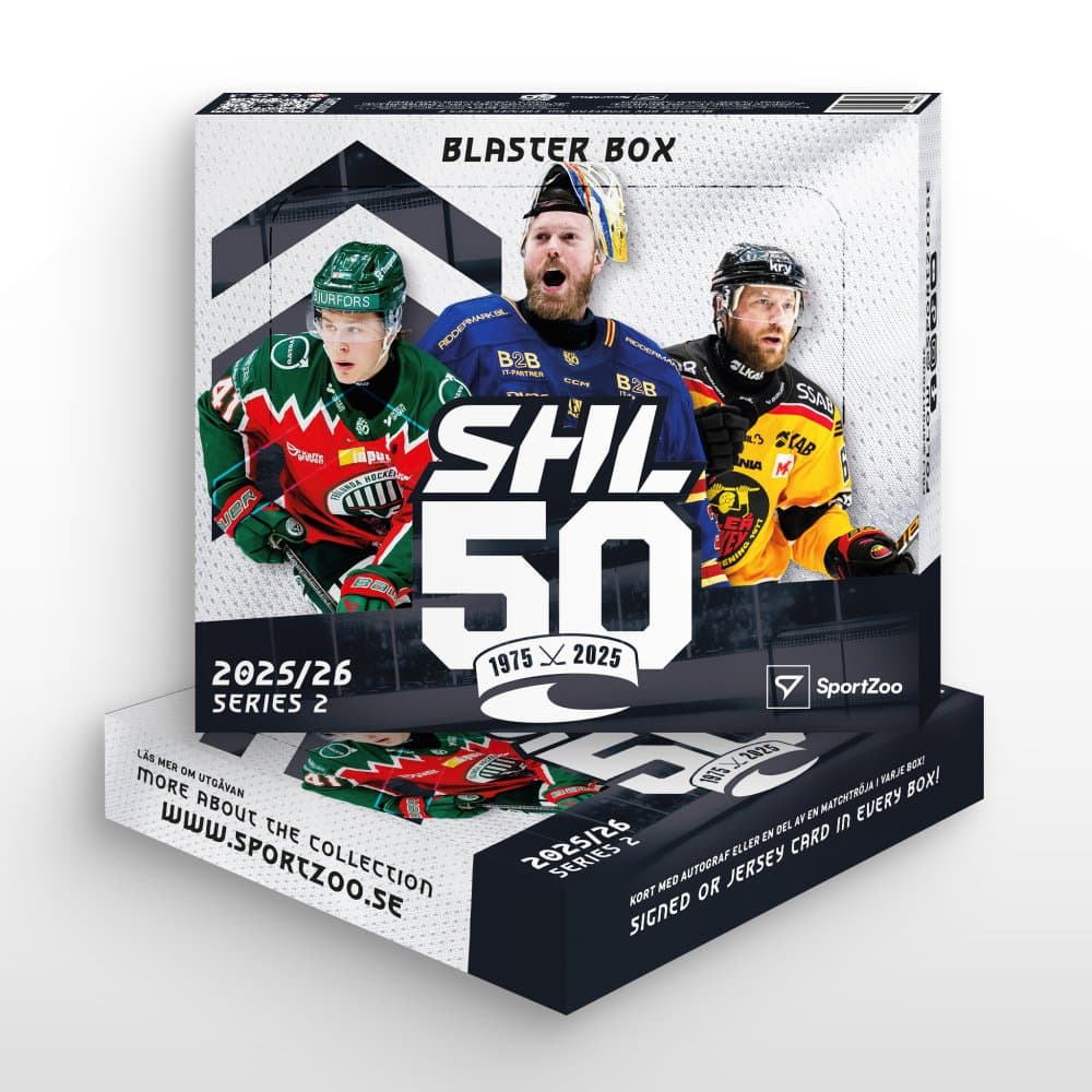 Blaster-box – Hockeykort SportZoo SHL 2025/26 - Serie 2