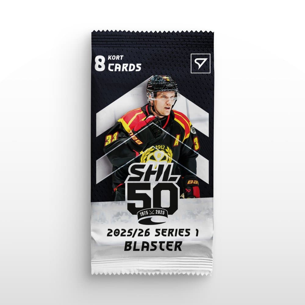 Blaster-paket – Hockeykort SportZoo SHL 2025/26 - Serie 1