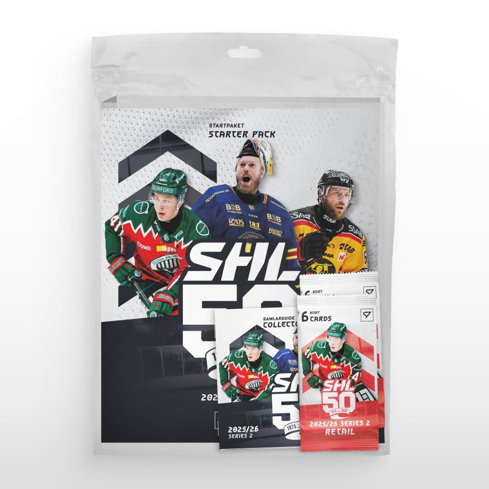Startpaket – Hockey Trading Cards SportZoo SHL 2025/26 - Serie 2