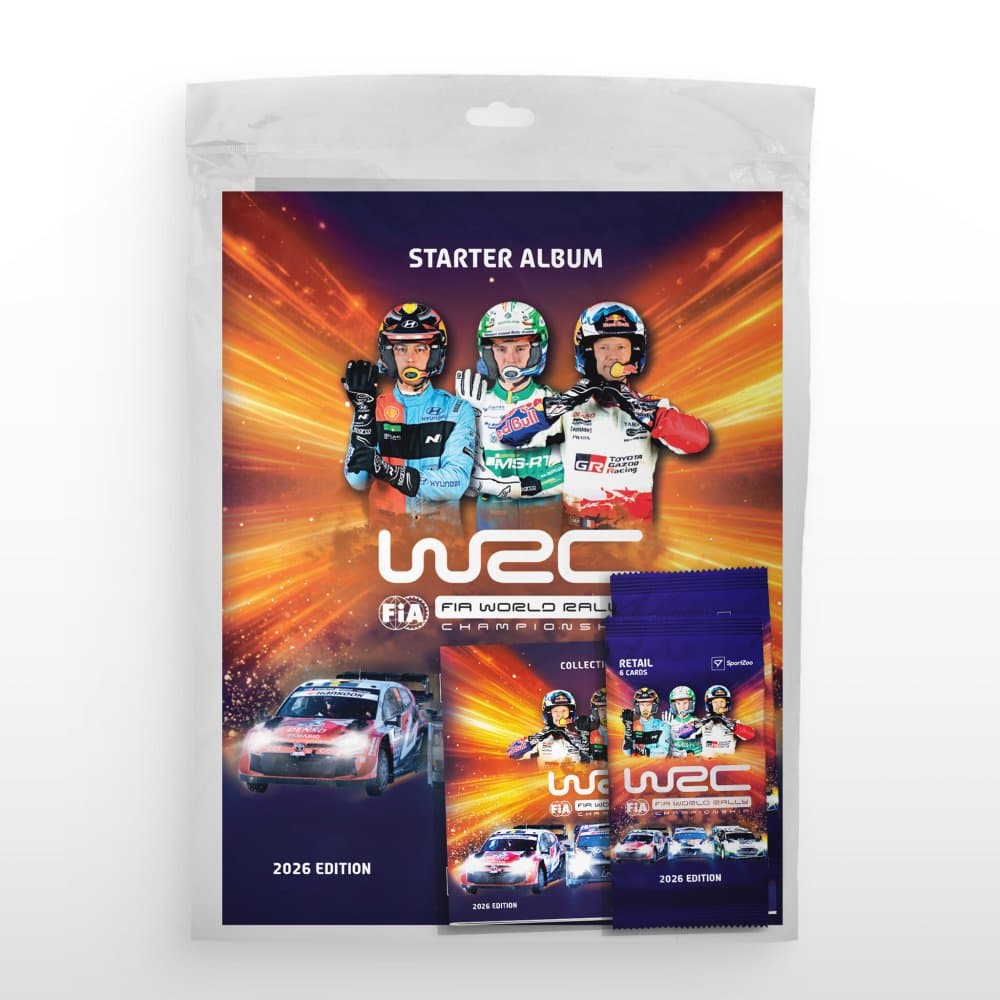 Startpaket - Rally Trading Cards SportZoo WRC 2026 edition
